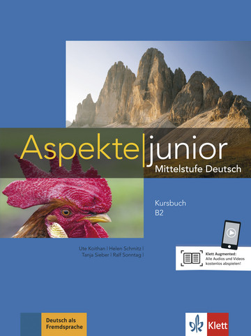 Aspekte junior B2. Kursbuch mit Audios und Videos