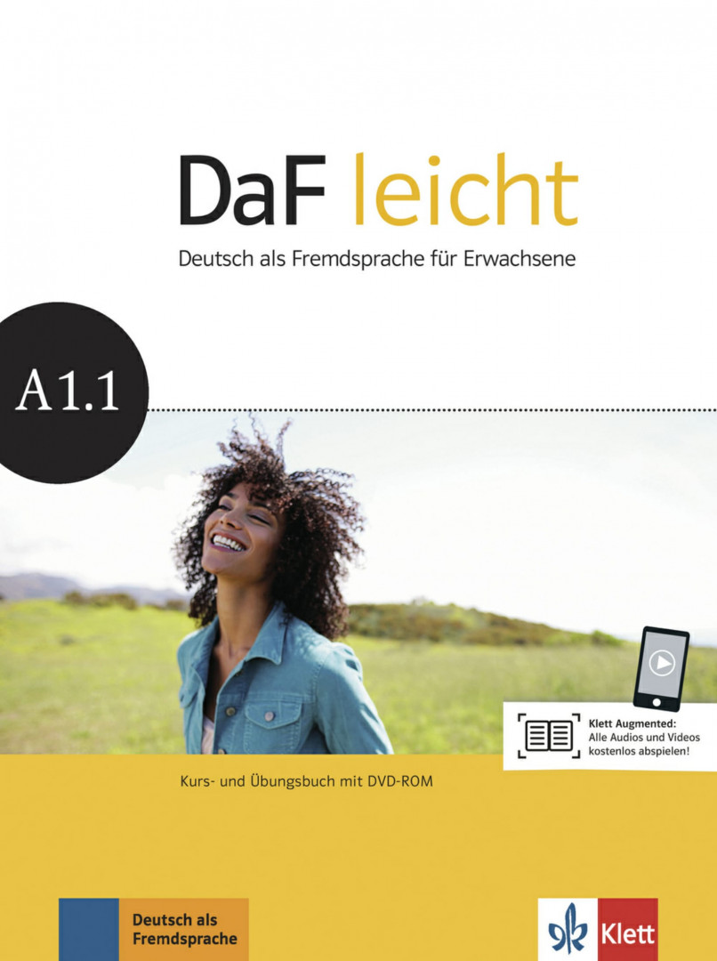 DaF Leicht A1.1 Kurs- und Übungsbuch mit DVD-ROM