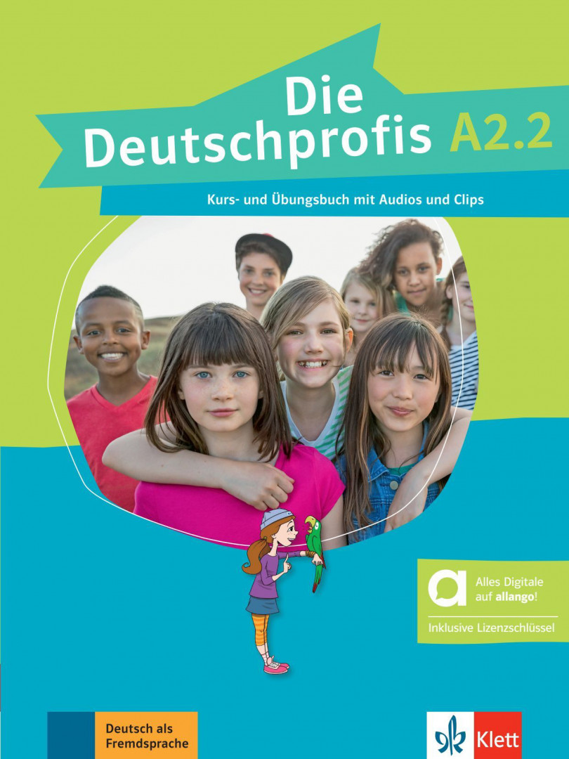 Die Deutschprofis A2.2, Kurs-Übungsbuch, Hybride edition allango