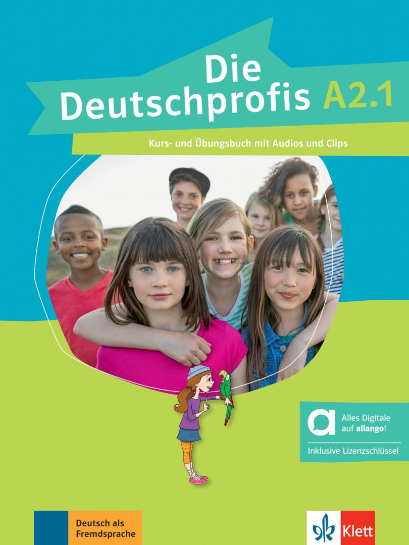 Die Deutschprofis A2.1, Kurs-Übungsbuch, Hybride edition allango