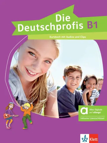 Die Deutschprofis B1, Kursbuch+Audios und Clips online, Hybride edition allango