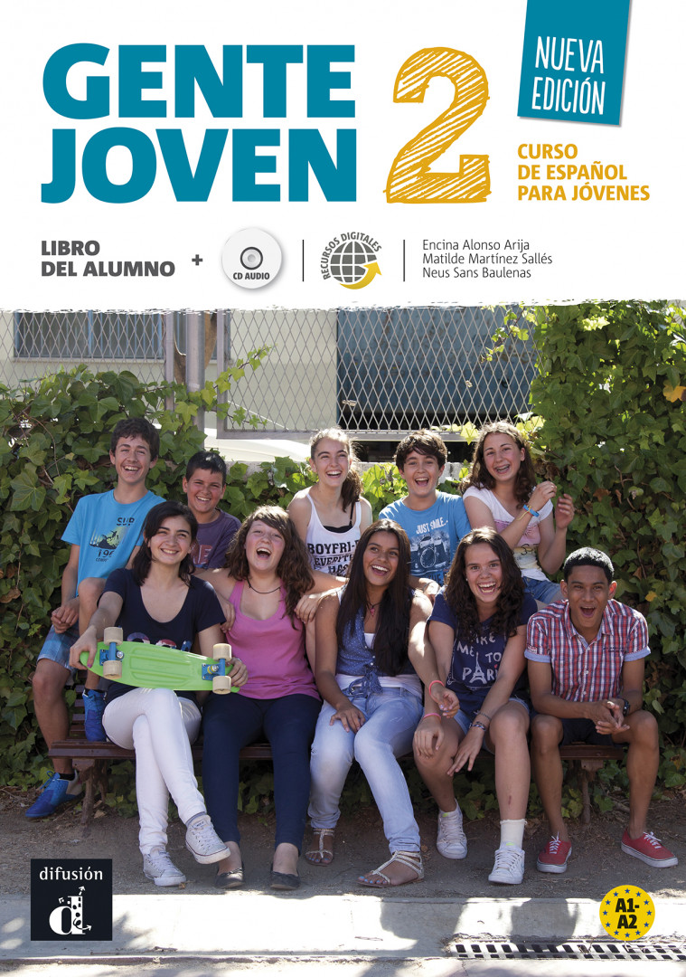 Gente joven 2 Nueva edición · Nivel A1-A2 Libro del alumno + CD