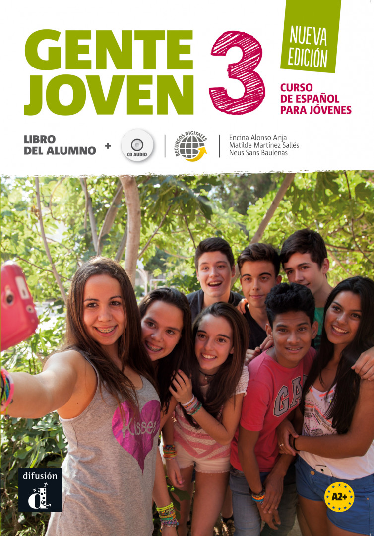 Gente joven 3 Nueva edición · Nivel A2+ Libro del alumno + CD