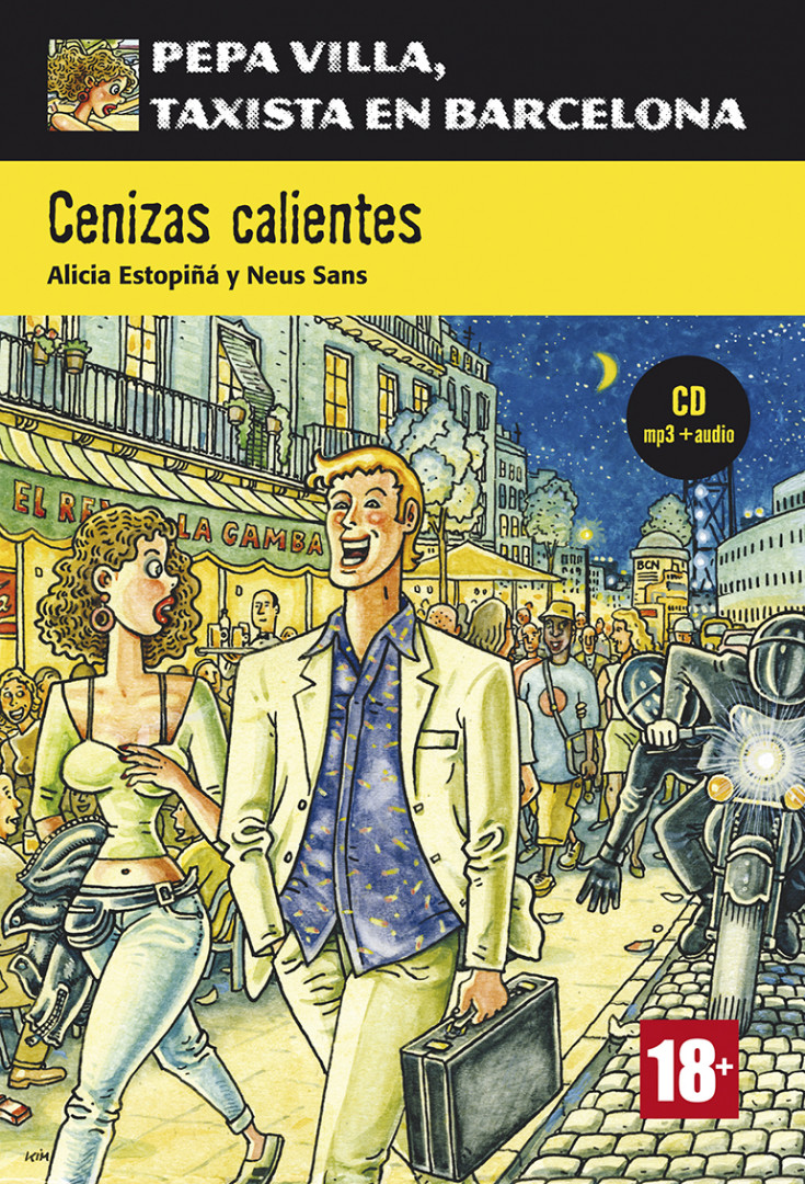 PEPA VILLA, TAXISTA EN BARCELONA Cenizas calientes. Libro + CD B1