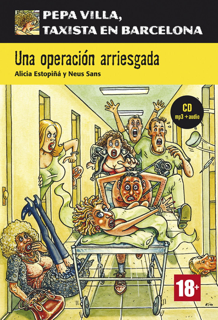 PEPA VILLA, TAXISTA EN BARCELONA Una operación arriesgada. Libro + CD B1