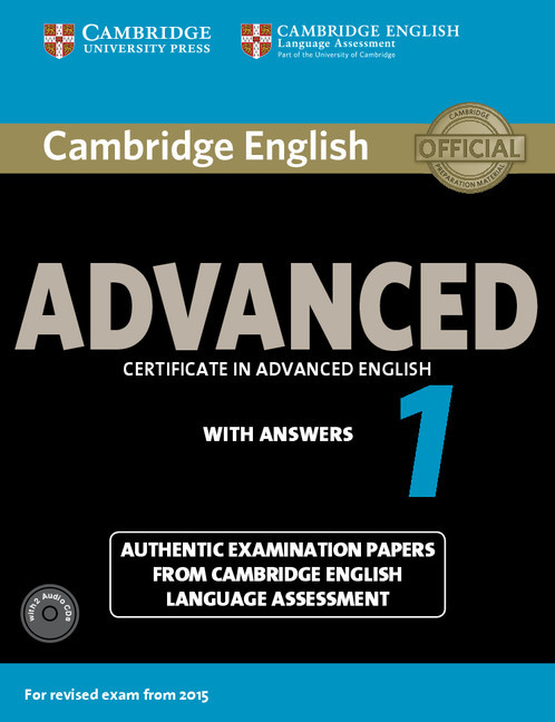 Cambridge English Advanced 1 for Revised Exam from 2015 Student's Book Pack 