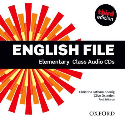 Аудио дискове English File Elementary Class Audio CDs Third Edition