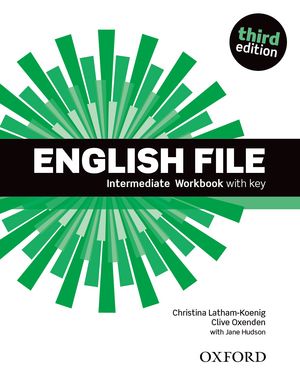 Учебна тетрадка по английски език: English File Intermediate Workbook with key Third Edition