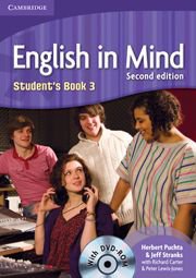 English in Mind Second Edition Level 3 Student's Book with DVD-ROM - Учебник по английски език с DVD-ROM