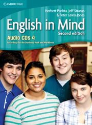English in Mind Second Edition Level 4 Audio CDs (4)- Аудио дискове към учебника по английски език