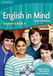 English in Mind Second Edition Level 4 Student's Book with DVD-ROM - Учебник по английски език с DVD-ROM                    