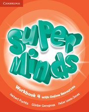Super Minds Level 4 Workbook with Online Resources.