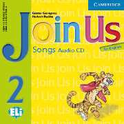 Join Us for English Level 2 Songs Audio CD- Аудиодиск с песни към учебник по английски език за деца 1-4 клас