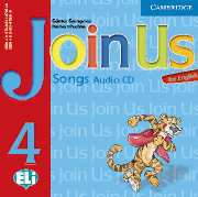 Join Us for English Level 4 Songs Audio CD- Аудио диск с песни към учебник по английски език за деца 1-4 клас