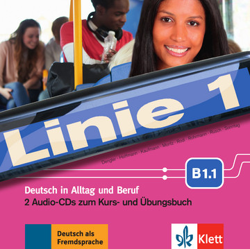 Linie 1 B1.1 Audio-CDs (2) zum Kurs- und Übungsbuch