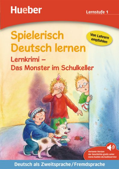Lernkrimi – Das Monster im Schulkeller .Buch mit MP3-Download