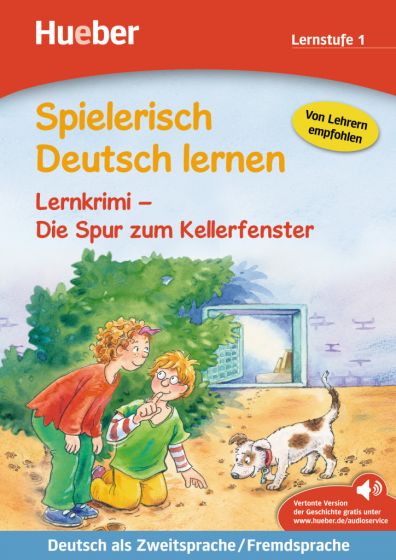 Lernkrimi – Die Spur zum Kellerfenster. Buch mit MP3-Download