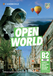 Open World First Student's Book without Answers with Online Workbook