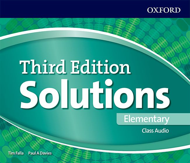 Solutions Third Edition Class CD Elementary