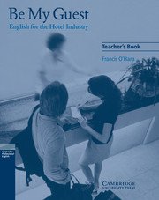 Be My Guest Teacher\'s Book ниво А1-В1