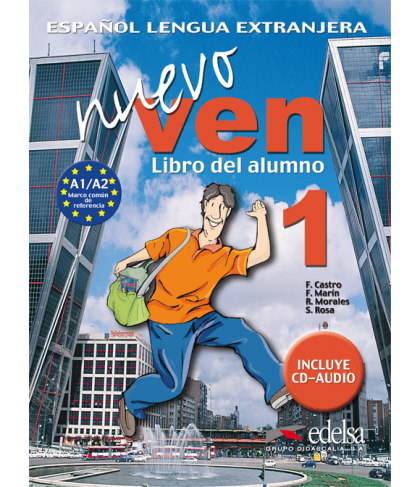 NUEVO VEN 1. LIBRO DEL ALUMNO - Учебник по испански език с аудио CD