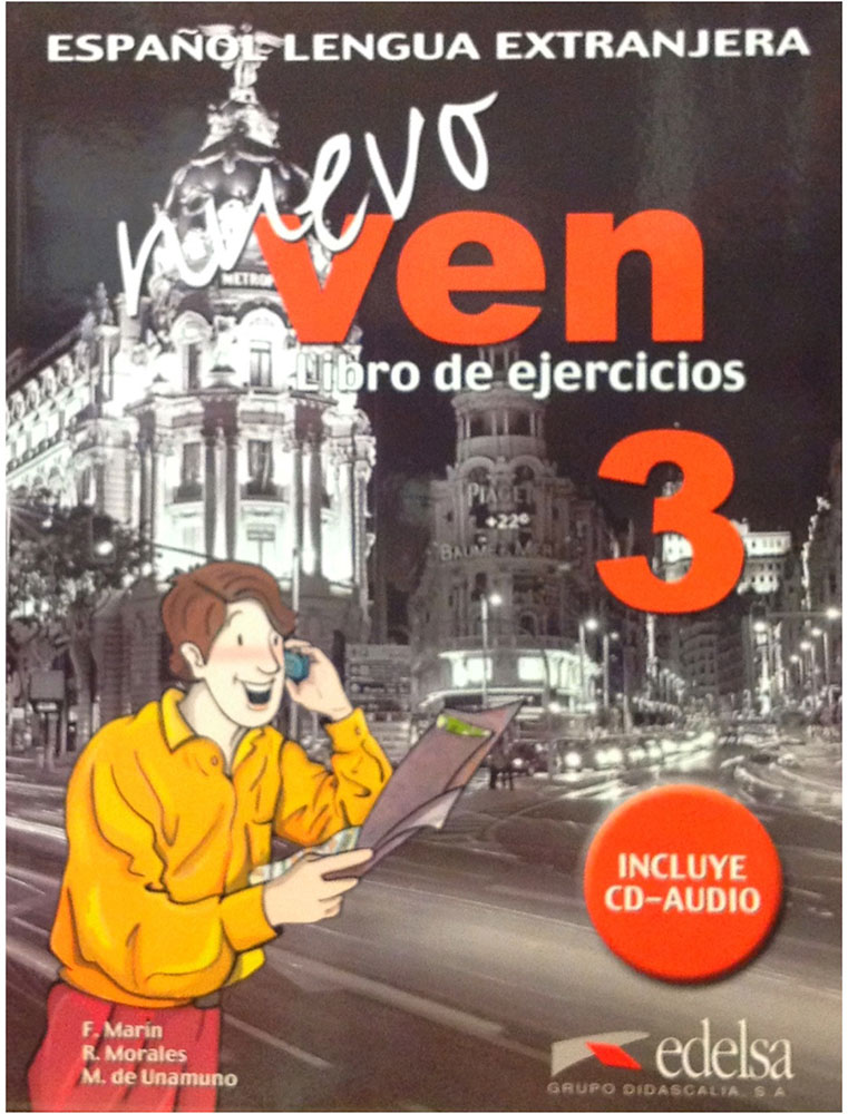 NUEVO VEN 3. LIBRO DE EJERCICIOS + CD- Учебна тетрадка с аудио CD