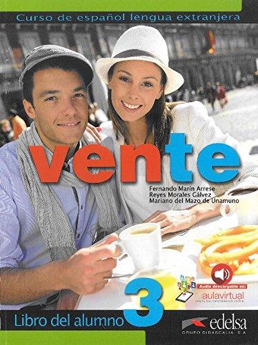 VENTE 3. LIBRO DEL ALUMNO.Учебник по испански език за ниви В2