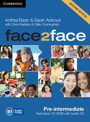 face2face Pre-intermediate Testmaker CD-ROM and Audio CD.Second edition