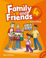 Family and Friends 4 Class Book and MultiROM Pack<br>Учебник по английски език за деца 