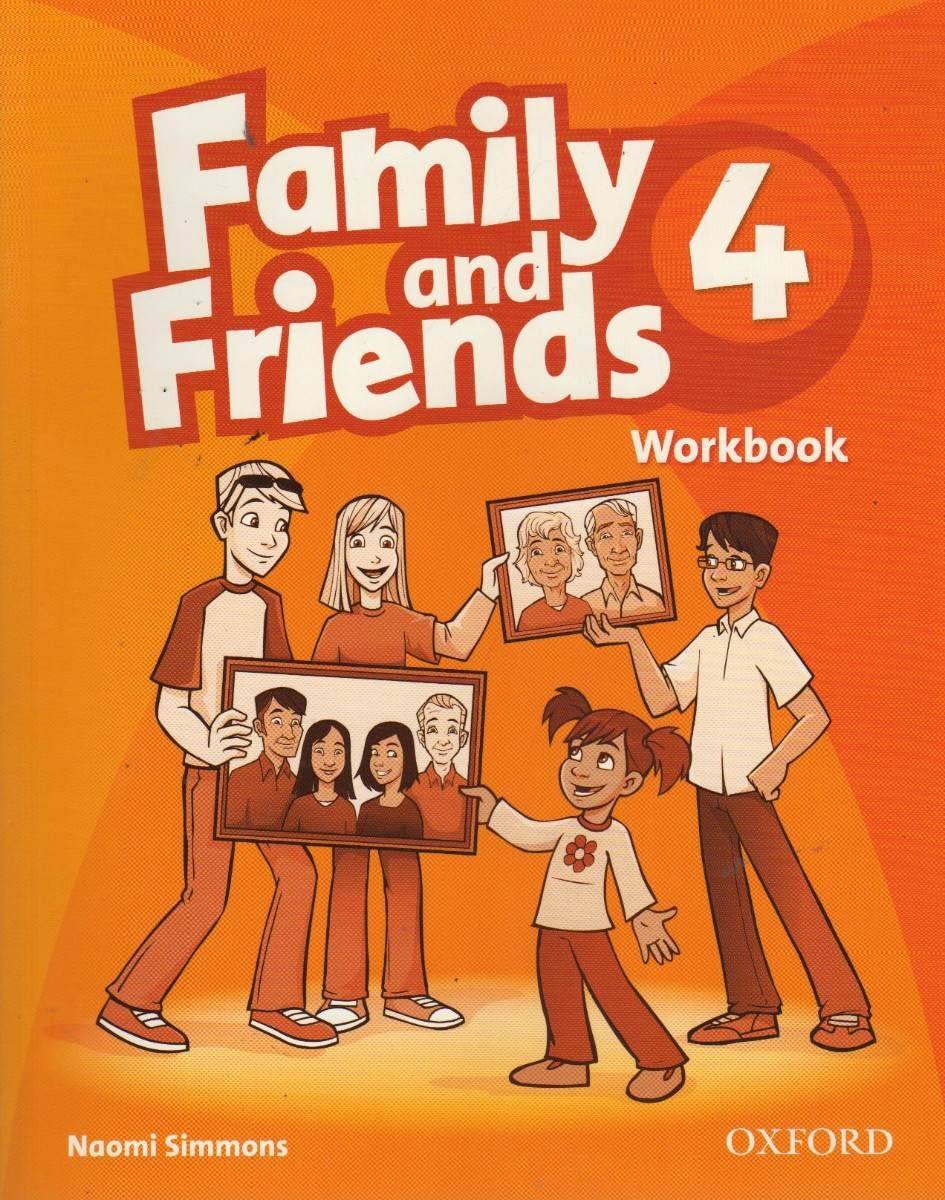 Family and Friends 4 Workbook<br>Учебна тетрадка по английски език за деца