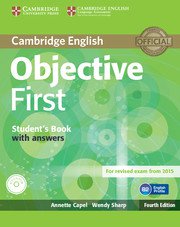 Objective First Forth Edition <br> Student's Book with ans. + CD-ROM