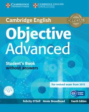 Objective Advanced 4th Edition Student's Book without Answers with CD-ROM