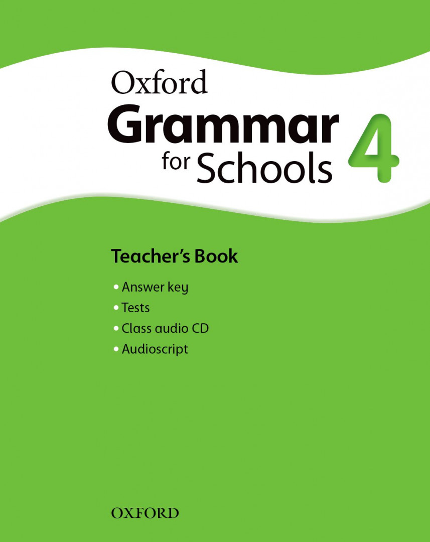 Oxford Grammar for schools 4 Teacher's book & Audio CD