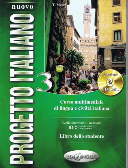 Учебник по италиански език: Nuovo Progetto italiano 3, ниво B2 и C1 + CD