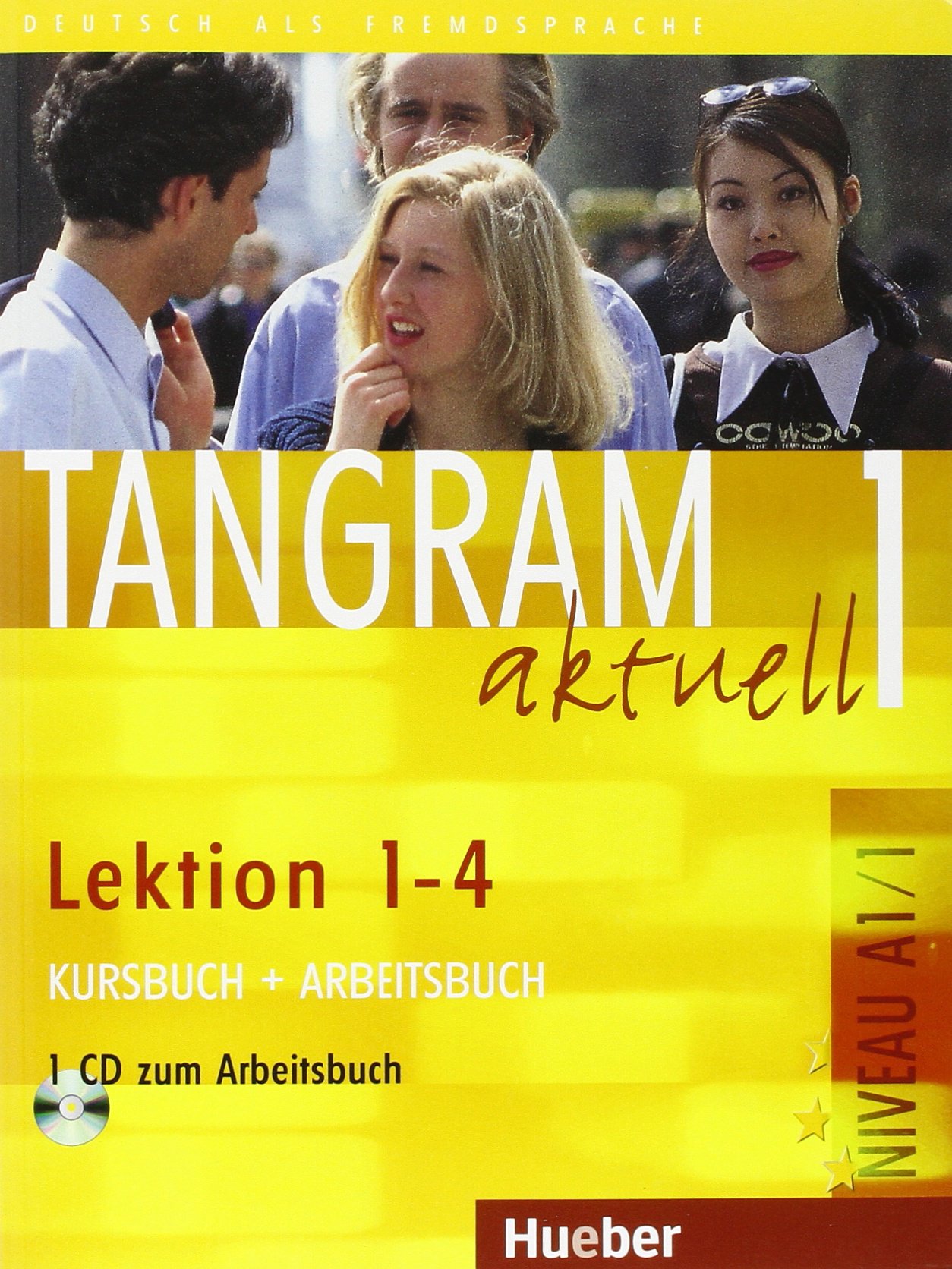 TANGRAM AKTUELL 1 KURSBUCH + ARBEITSBUCH + CD 1-4 (A1.1)<br>Учебник по немски език