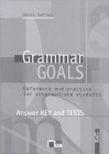 Grammar Goals/ Answer Key and Tests